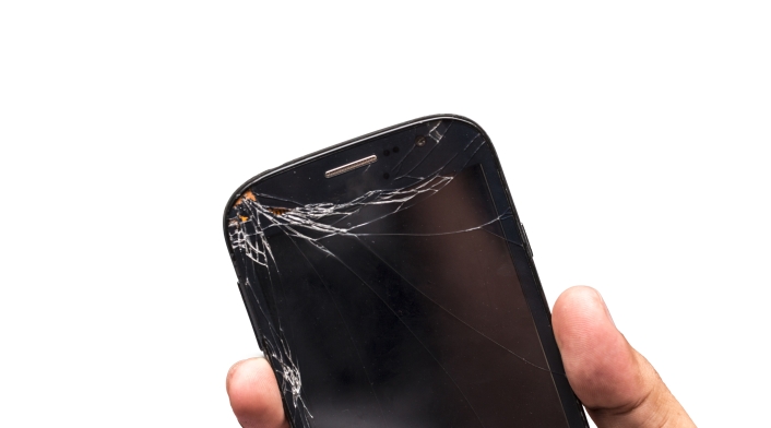 Smartphone roto