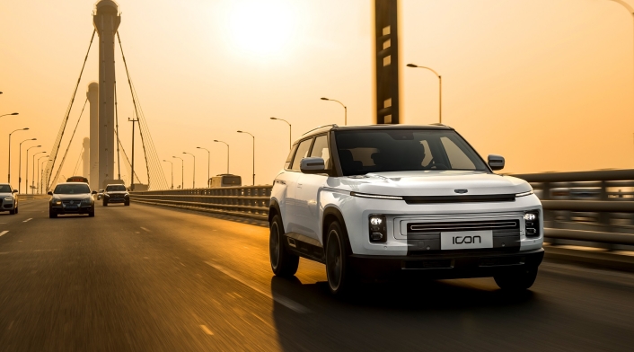 Camioneta icon de Geely, con tecnología contra el coronavirus
