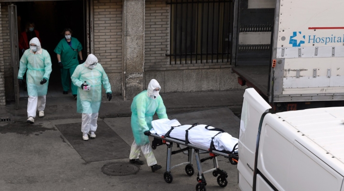 Muertos por coronavirus