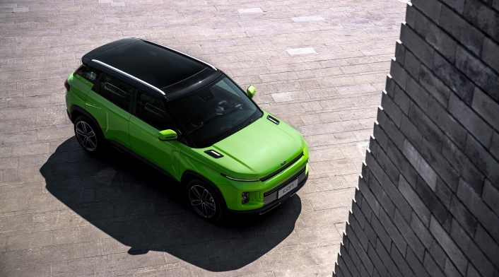 Camioneta icon de Geely tiene un sistema que purifica el aire