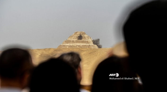 La pirámide del faraón Zoser está ubicada en Saqqara, al sur de El Cairo, y data de 4.700 años de antigüedad.