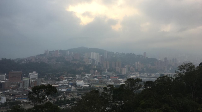 Panorámica de Medellín.