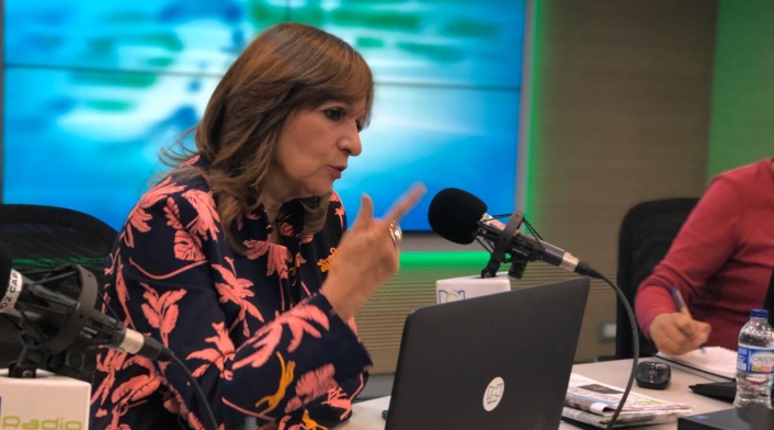 Ángela María Robledo, en entrevista con RCN Radio.