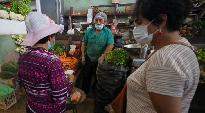 mercado peru coronavirus