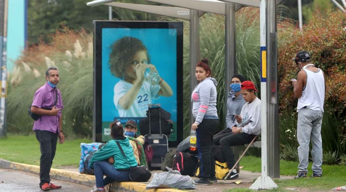 Nos dieron la espalda: venezolanos que caminan de regreso a su país