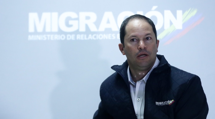 Juan Francisco Espinosa, director de Migración Colombia Juan Francisco Espinosa, director de Migración Colombia