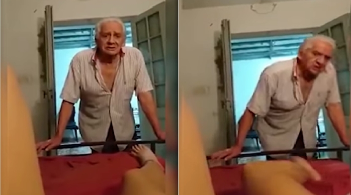 Abuelo acosador