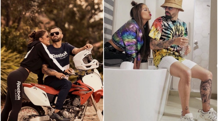 Greeicy y Mike Bahía
