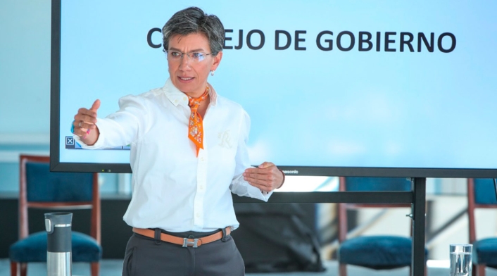 Claudia López, alcaldesa de Bogotá Claudia López, alcaldesa de Bogotá