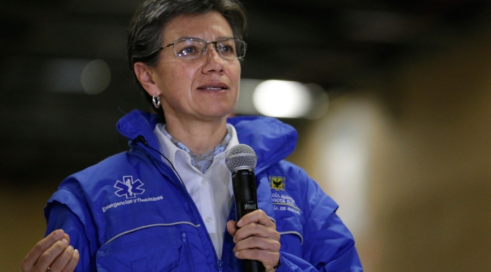 Claudia López, alcaldesa de Bogotá