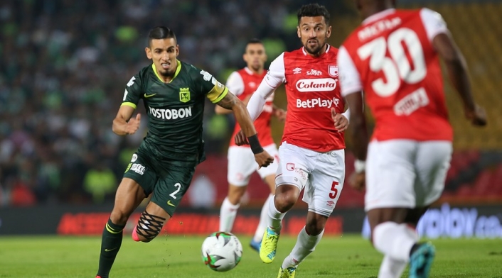 Atlético Nacional vs Santa Fe, Liga Betplay