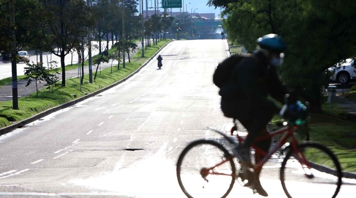 Así luce Bogotá en cuarentena por coronavirus