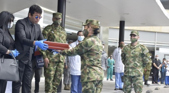 Así fue despedido el médico William Gutiérrez, quien murió por coronavirus
