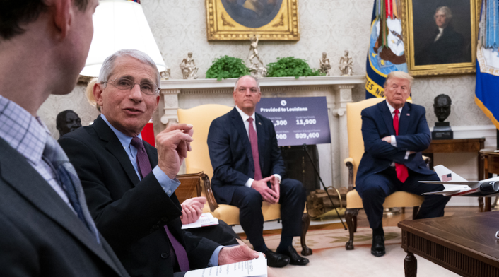 Anthony Fauci, epidemiólogo y asesor del presidente Donald Trump