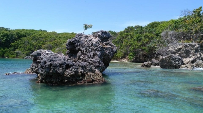 Paisaje Parque Nacional Caribe colombiano.