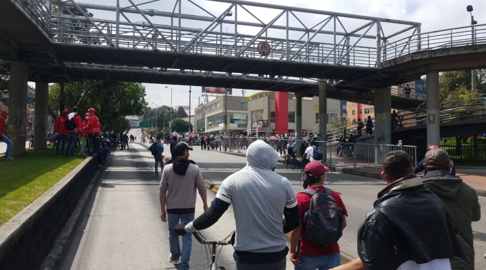 Protestas en Suba