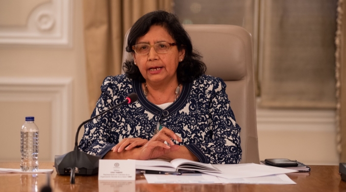 Gina Tambini, representante de la OPS en Colombia