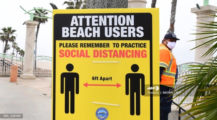 Huntington Beach, California, 30 de abril de 2020 Huntington Beach, California, 30 de abril de 2020