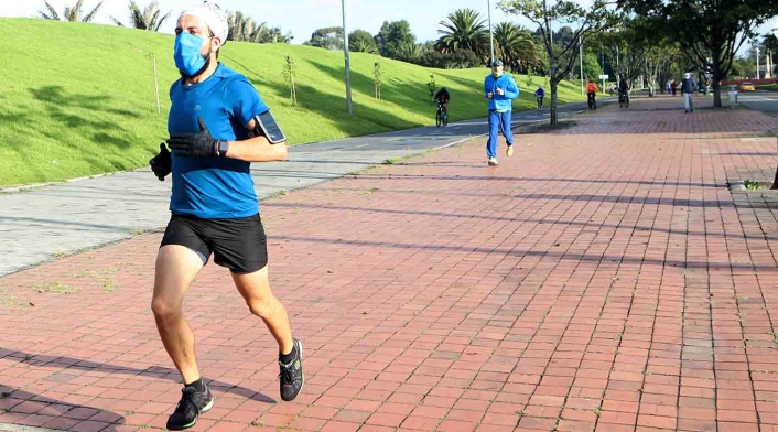 Cuarentena en Bogotá / Deporte en cuarentena / Coronavirus en Colombia
