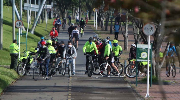 Cuarentena en Bogotá / Deporte en cuarentena / Coronavirus en Colombia