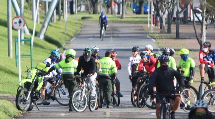Cuarentena en Bogotá / Deporte en cuarentena / Coronavirus en Colombia