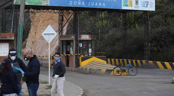 De acuerdo al Distrito, hubo una fisura en una zona donde se disponen los residuos.