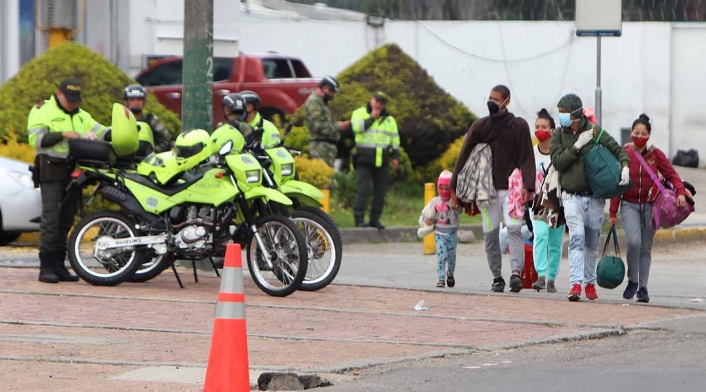 Venezolanos buscan regresar a su país / cuarentena en Colombia / coronavirus en Colombia