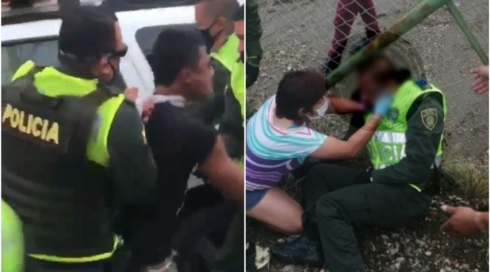 Arresto al presunto asesino de policía en Mesitas Arresto al presunto asesino de policía en Mesitas