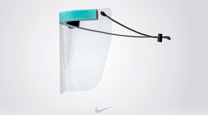 Máscara de protección facial de Nike