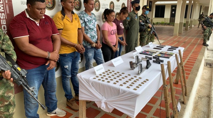 Los capturados serán enviados a la cárcel Las Mercedes.