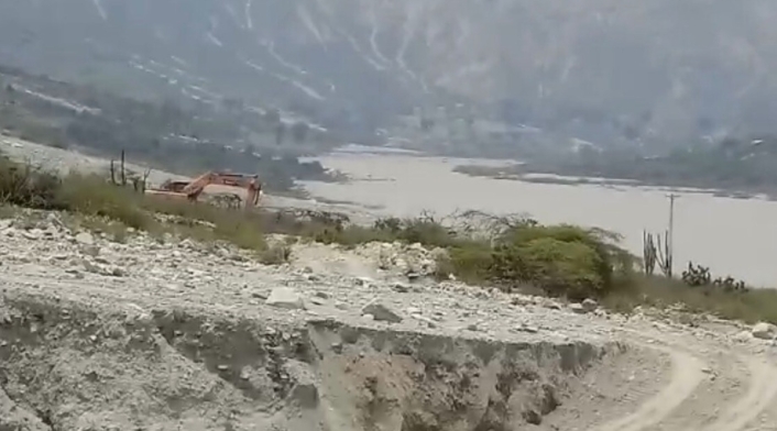 En la parte alta del río Chicamocha no ha parado de llover.