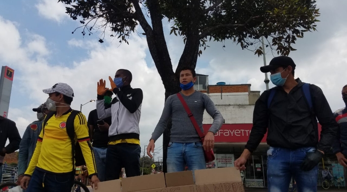 La mayoría reclama por la falta de alimentos.