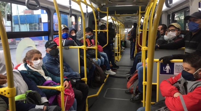 Usuarios de Transmilenio