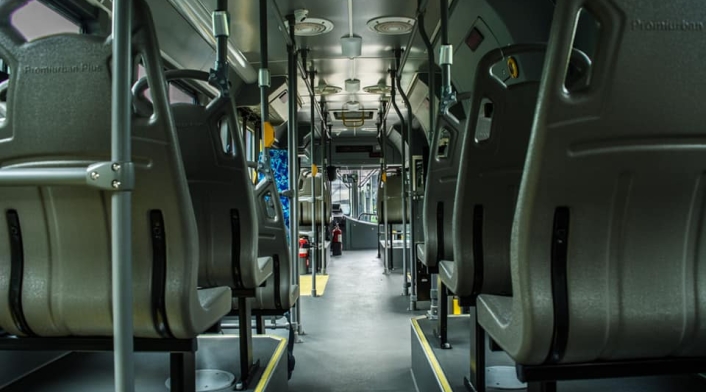 Transporte público en Medellín.