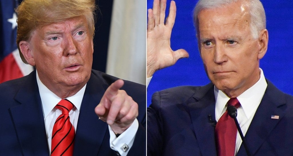 Joe Biden, Donald Trump Joe Biden, Donald Trump