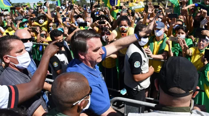Jair Bolsonaro, presidente de Brasil