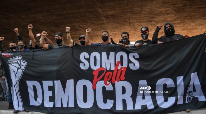 Protestas en Brasil entre seguidores de Bolsonaro y opositores