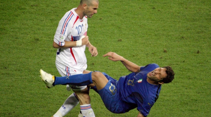 Zidane y Materazzi