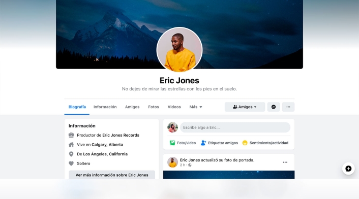 Facebook cambió el diseño de su red social
