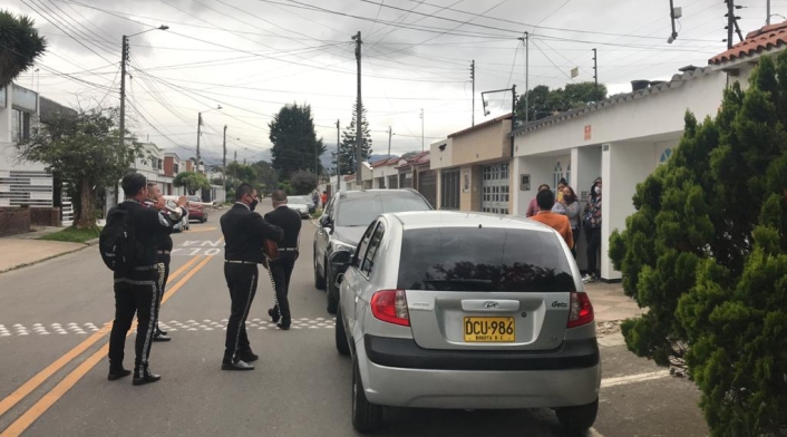 Varios barrios de Bogotá han sido testigos de las visitas de los mariachis