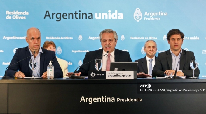 Alberto Fernández, presidente de Argentina Alberto Fernández, presidente de Argentina