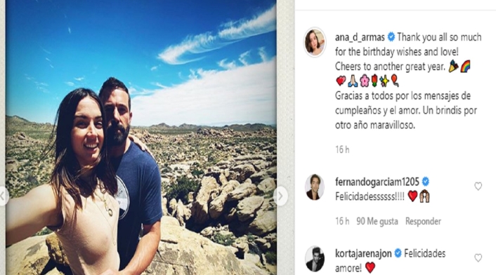 Ana de Armas y Ben Affleck