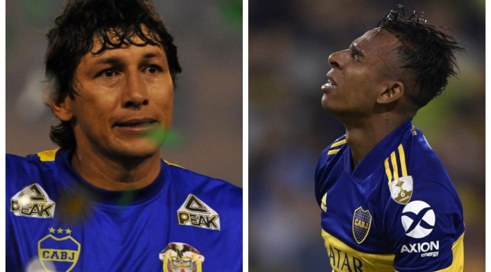 Jorge Bermúdez y Sebastián Villa - Boca Juniors