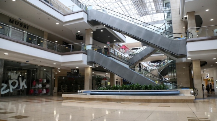 Centro comercial en Bogotá / cuarentena en Bogotá / coronavirus en Bogotá