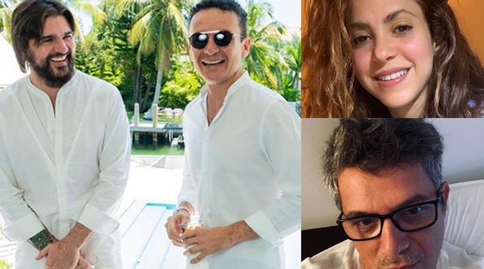 Juanes, Fonseca, Shakira, Alejandro Sanz