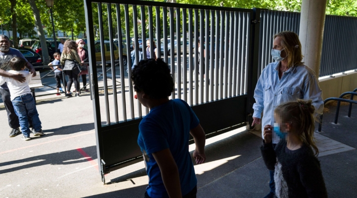 Coronavirus en Francia / Regreso de niños a los colegios