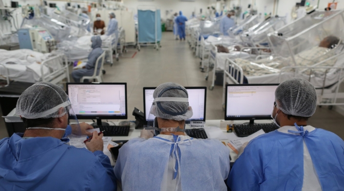 Coronavirus en Brasil / pacientes contagiados de coronavirus