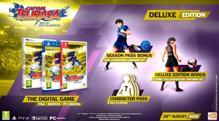 Videojuego de los super campeones Deluxe Edition