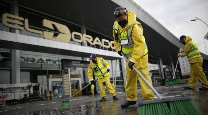 Aeropuerto El Dorado / Coronavirus en Bogotá / Cuarentena en Bogotá