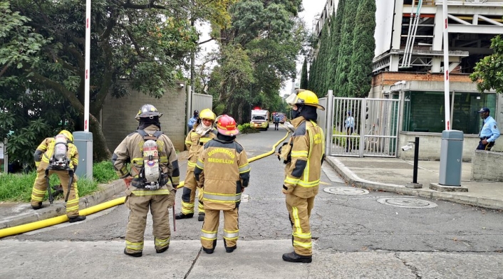 Explosión en el búnker de la Fiscalía en Medellín